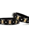 Maul Halsband Texas -Wuff Wohnen Verkäufe 1254 Halsband Texas schwarz silber
