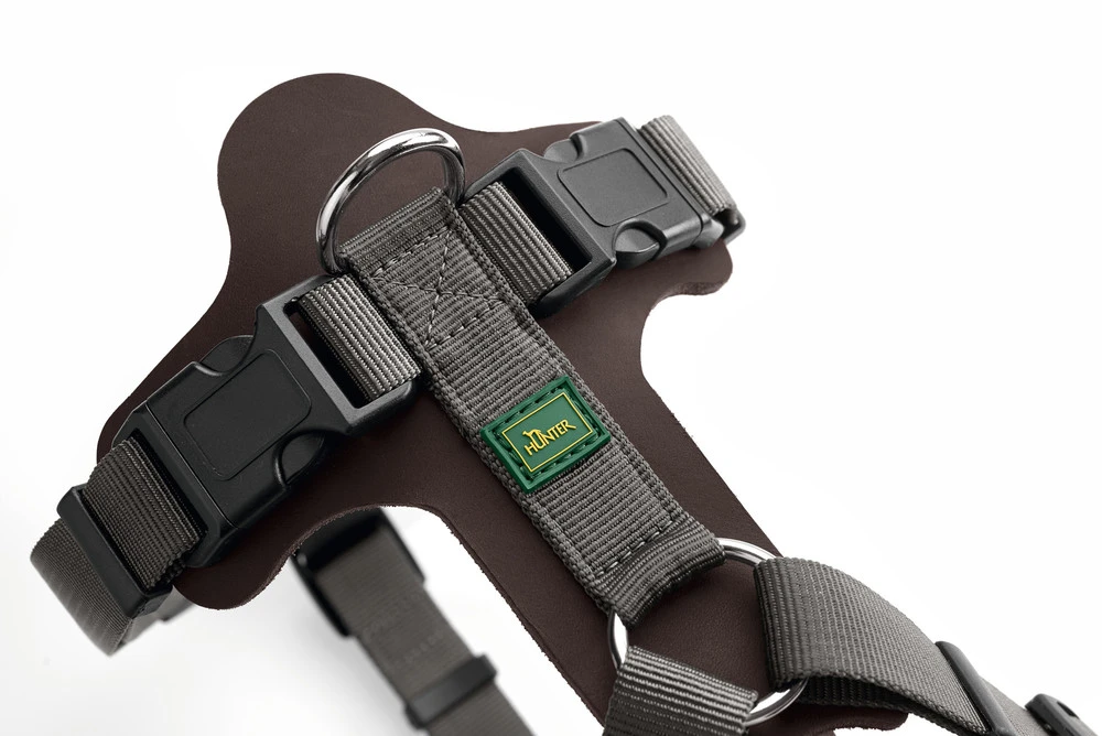 Hunter Geschirr Aalborg Mixed Leder/Nylon 5 Hunter Geschirr Aalborg Mixed Leder/Nylon – Bild 3