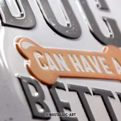 Nostalgic Art Nostalgic-Art Blechschild Hund -Wuff Wohnen Verkäufe 22292 z 2