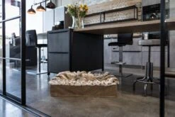 Maul Buddelbox Luchs Luchs/beige -Wuff Wohnen Verkäufe 2500 BUDDELBOX Luchs 3 Hundebett Dogspring