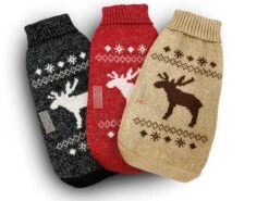 Wolters Strickpullover Elch Mit Glitzer