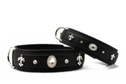 Maul Halsband Diamond Nappaleder