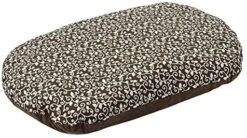 Aumüller Dinkelkissen Barock Braun; Mit Reißverschluss