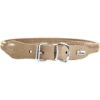 Hunter Halsband Round & Soft Elk, Elchleder 2 Hunter Halsband Round & Soft Elk, Elchleder -Wuff Wohnen Verkäufe 61170 002 18beige