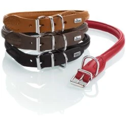 Hunter Halsband Round & Soft Elk, Elchleder 9 Hunter Halsband Round & Soft Elk, Elchleder -Wuff Wohnen Verkäufe 61170 Alle