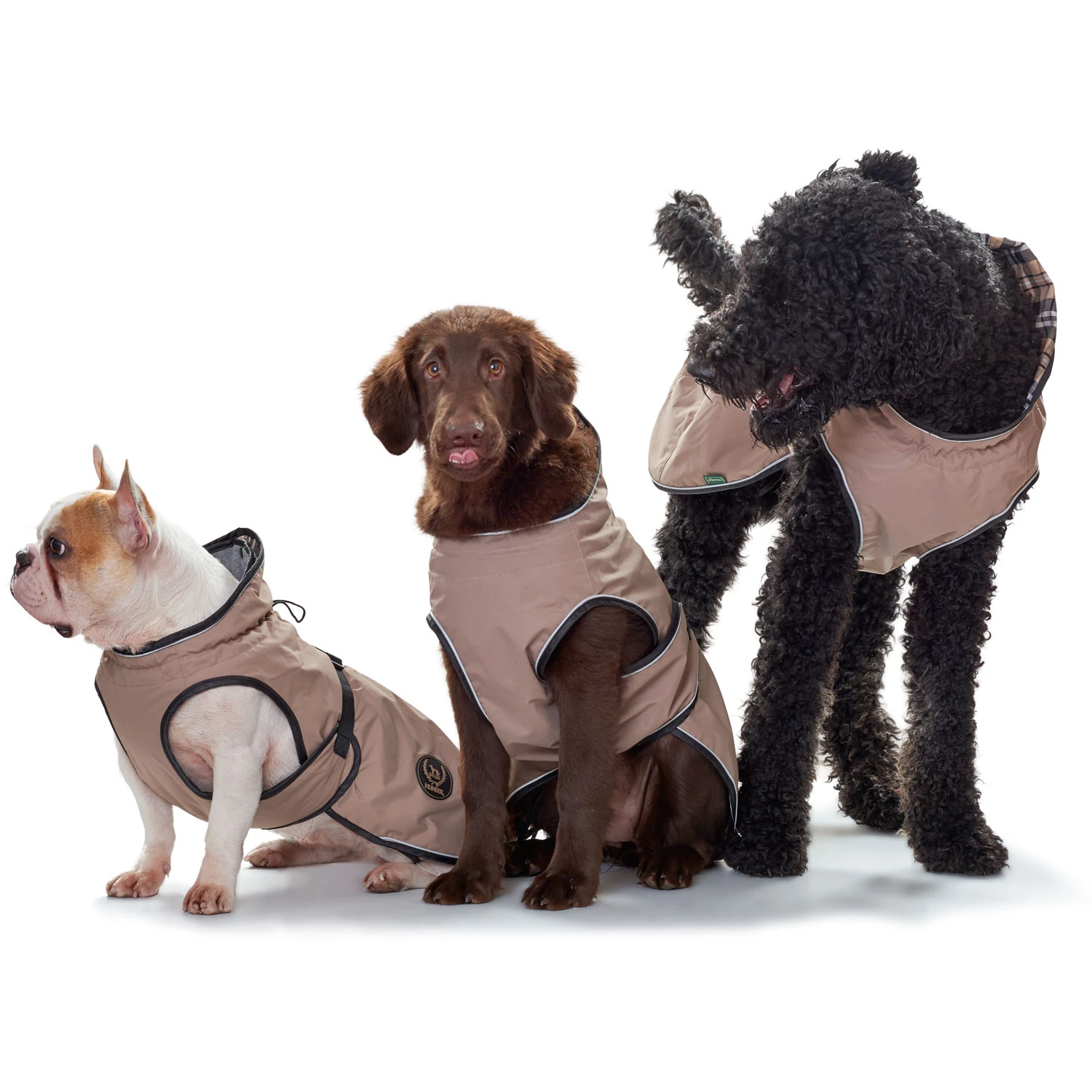 Hunter Hundemantel Uppsala, Wasserabweisend, Reflektierend 4 Hunter Hundemantel Uppsala, Wasserabweisend, Reflektierend – Bild 2