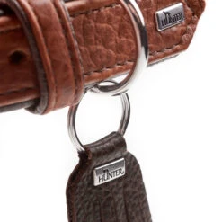Hunter Halsband Cody, Bisonleder -Wuff Wohnen Verkäufe 65251 003 17c