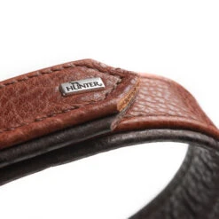Hunter Halsband Cody, Bisonleder -Wuff Wohnen Verkäufe 65251 005 17c
