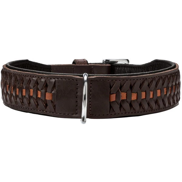 Hunter Halsband Solid Education Exclusive, Softvollrindleder 3 Hunter Halsband Solid Education Exclusive, Softvollrindleder