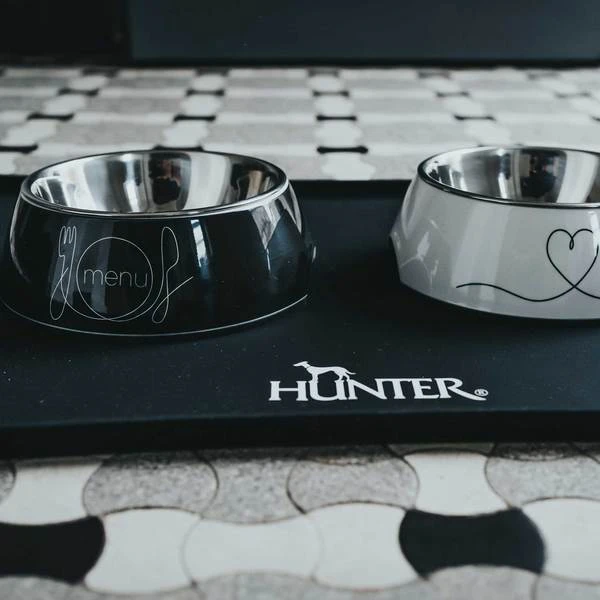 Hunter Napfunterlage Selection Schwarz 5 Hunter Napfunterlage Selection Schwarz – Bild 3