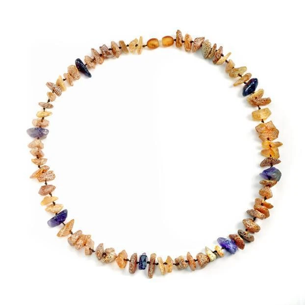 Amberdog® Bernsteinkette Amethyst 3 Amberdog® Bernsteinkette Amethyst