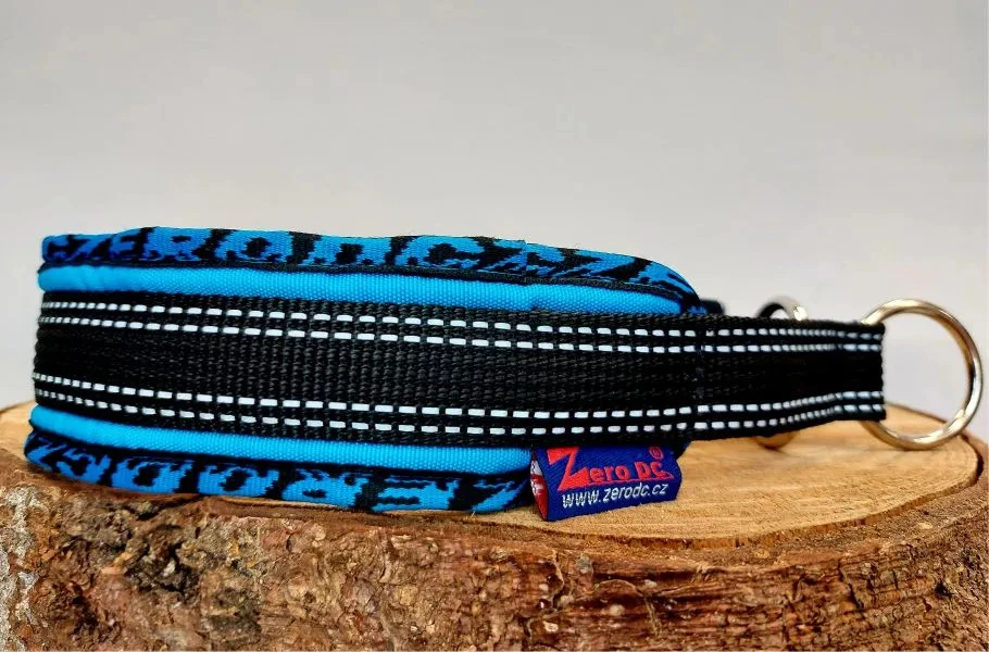 Zero DC Blizard Royal Zugstopp Halsband Türkis 3 Zero DC Blizard Royal Zugstopp Halsband Türkis