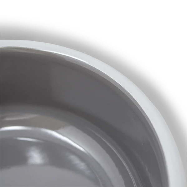 Lill's Futternapf Aus Emaille Nele Stone Grey 5 Lill's Futternapf Aus Emaille Nele Stone Grey – Bild 3