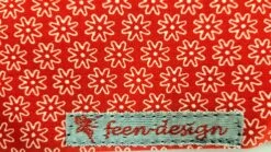 Feen-Design Halstuch Für Hunde Blümchen Rot -Wuff Wohnen Verkäufe Feen Design203