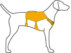 Ruffwear Singletrak Pack Blue Dusk 13 Ruffwear Singletrak Pack Blue Dusk -Wuff Wohnen Verkäufe Fit Guide Coverage Style Switchbak Harness 1