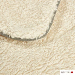 Wolters Green Line Kuscheldecke 100 X 70cm Steingrau