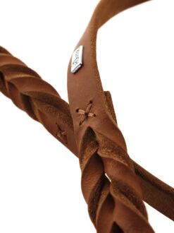 Hunter Verst. Führleine Solid Education, Softvollrindleder -Wuff Wohnen Verkäufe HUNTER 16323 2