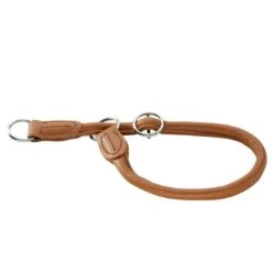 Hunter Halsband Round & Soft Elk, Leder