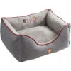Hunter Hundesofa University -Wuff Wohnen Verkäufe Hunter Hundebett University grau 01