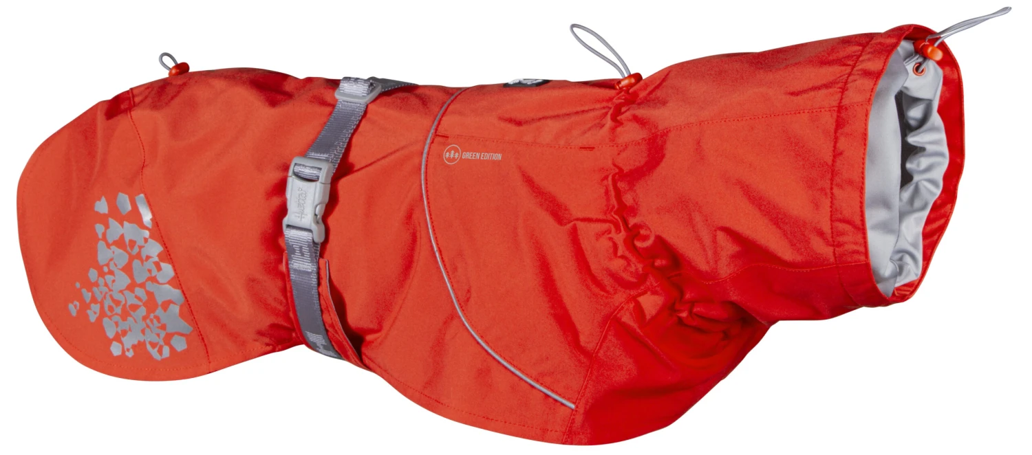 Hurtta Monsun Regenmantel ECO, Rosenrot (rosehip) 3 Hurtta Monsun Regenmantel ECO, Rosenrot (rosehip)