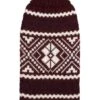 Alqo Wasi Hunde-Pullover Burgundy Glam