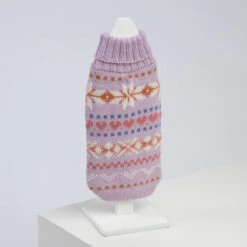 Alqo Wasi Hunde-Pullover Lavender Sunrise