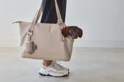 MiaCara Kotbeutelspender Sacchetto Greige -Wuff Wohnen Verkäufe MC C13 018 01 Accessories Sacchetto Poop Bag Holder Greige 01