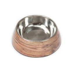 Petlando Futternapf Melaminnapf Teak