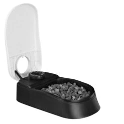 Trixie Futterautomat TX1 300 M L / 13 × 7 × 24cm, Schwarz/granit -Wuff Wohnen Verkäufe PHO PRO CLIP 24371 2