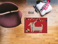 Salonlöwe Fußmatte Garland Dog 50x75cm