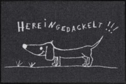 Salonlöwe Fußmatte Hereingedackelt 50x75cm