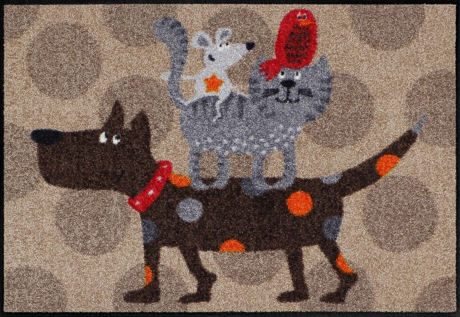 Salonlöwe Fußmatte Tierturm 50x75cm 4 Salonlöwe Fußmatte Tierturm 50x75cm – Bild 2