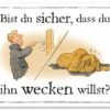 Schilderhund "Willst Du Ihn Wecken?" -Wuff Wohnen Verkäufe Schilderhund willstduihnwecken