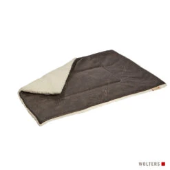 Wolters Senator Reisedecke -Wuff Wohnen Verkäufe Senator Reisedecke antik braun II Logo 28129