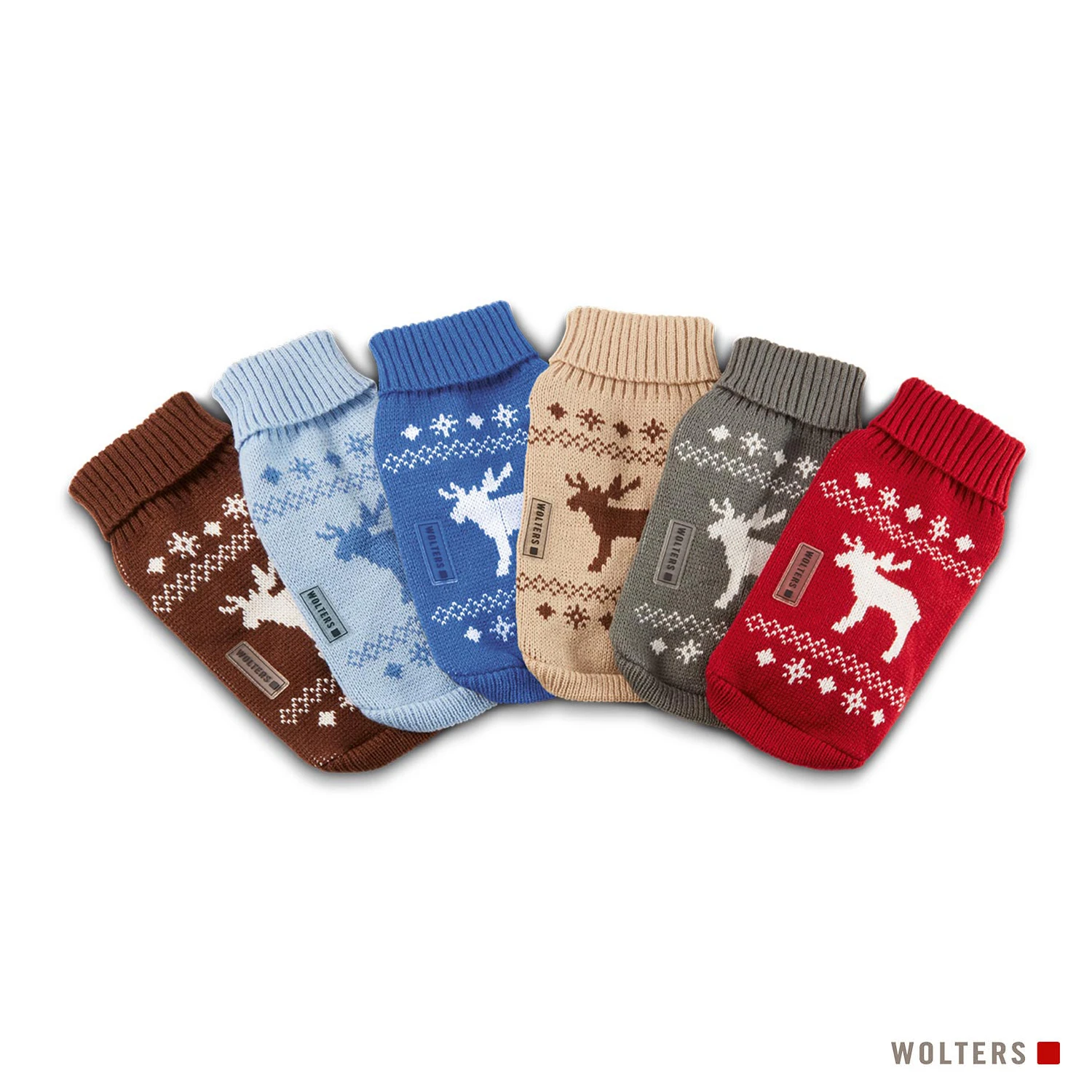 Wolters Strickpullover Elch Für Mops&Co. 4 Wolters Strickpullover Elch Für Mops&Co. – Bild 2