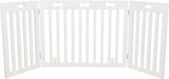 Trixie Absperrgitter, MDF, 3-teilig 82-124 × 61 Cm, Weiß -Wuff Wohnen Verkäufe Trixie20Absperr203205