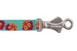RuffWear Flat Out™ Leash -Wuff Wohnen Verkäufe Web 40304 Flat Out Leash Spring Burst Talon Clip