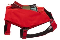 RuffWear Switchbak™ Harness Red Sumac -Wuff Wohnen Verkäufe Web 5070 Switchbak Harness Red Sumac Side Open Studio
