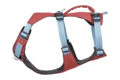 RuffWear Flagline™ Harness Salmon Pink -Wuff Wohnen Verkäufe Web20JPG 30551 Flagline Harness Salmon Pink Side STUDIO