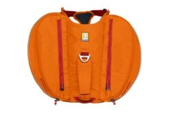 RuffWear Approach™ Pack Campfire Orange -Wuff Wohnen Verkäufe Web20JPG 50103 Approach Pack Campfire Orange Overhead STUDIO