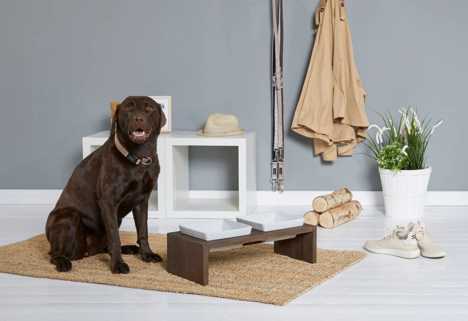 Wolters Futterstation Meshidai True Doppelnapf 4 Wolters Futterstation Meshidai True Doppelnapf – Bild 2