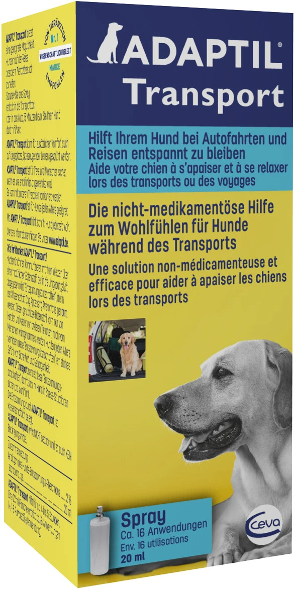 Ceva Dog Adaptil Transport-Spray 3 Ceva Dog Adaptil Transport-Spray