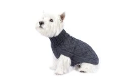 Alqo Wasi Hunde-Pullover Diamond Cable Knit - Charcoal 12 Alqo Wasi Hunde-Pullover Diamond Cable Knit - Charcoal -Wuff Wohnen Verkäufe chunky diamond alqo wasi 02 28129