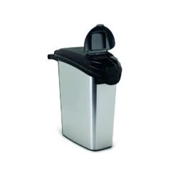 Curver Container Futter Metallic -Wuff Wohnen Verkäufe curver futtercontainer futtertonne metallic 1468248244