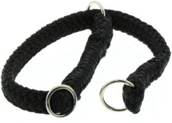 Dinoleine Halsband/Stoppwürger Polyester 7 Dinoleine Halsband/Stoppwürger Polyester -Wuff Wohnen Verkäufe dinoleine halsband nylon schwarz3
