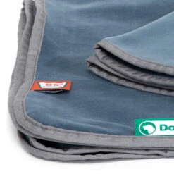 Doctor Bark Kuscheldecke Fleece -Wuff Wohnen Verkäufe drbark fleecedecke blaugrau3