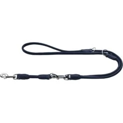 Hunter Verstellbare Leine Round & Soft Leder Dunkelblau -Wuff Wohnen Verkäufe e 392oue 68328 001 19