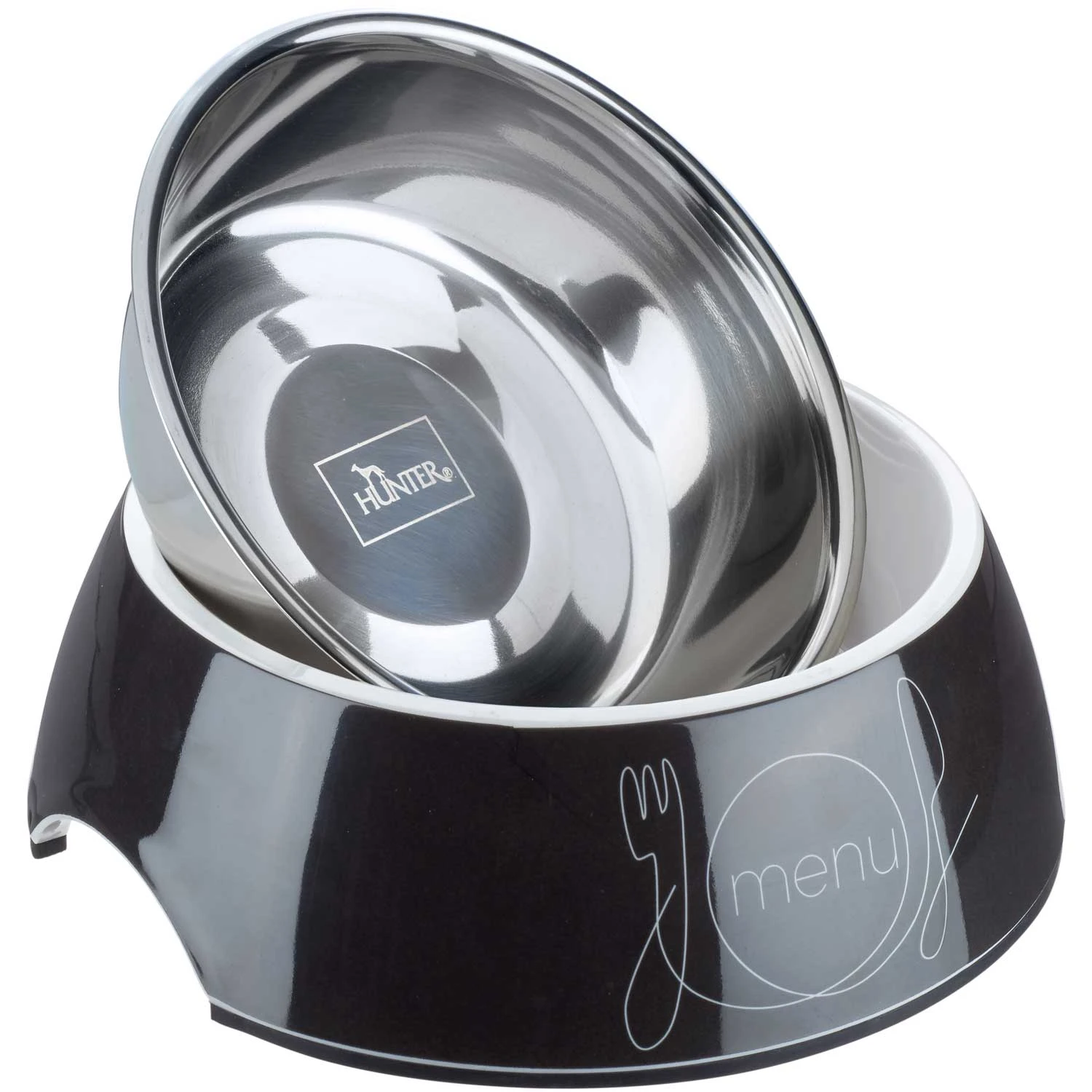 Hunter Melamin Napf Burgos Anthrazit 4 Hunter Melamin Napf Burgos Anthrazit – Bild 2