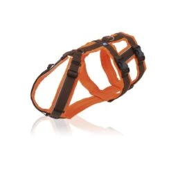 Annyx Geschirr Safety Leuchtorange / Braun