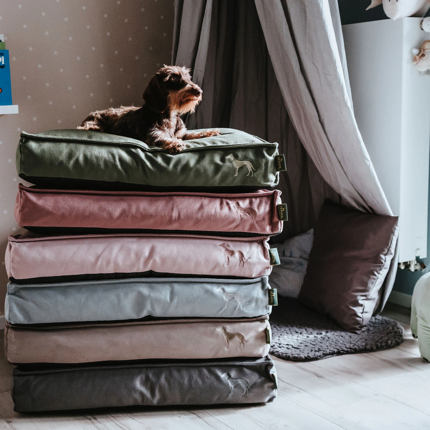 Hunter Kissen Orthopädisch Merida Rosa 6 Hunter Kissen Orthopädisch Merida Rosa – Bild 4